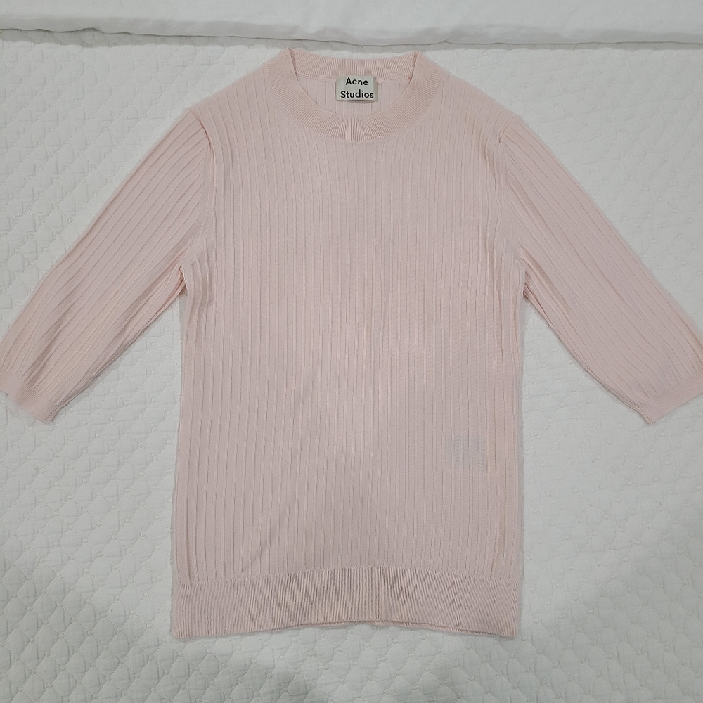 Acne Studios knitted 3/4 sleeve